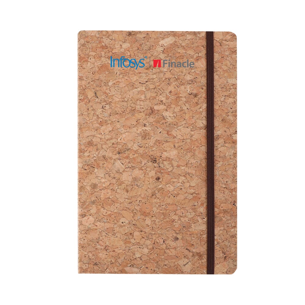 The Aide Notebook- Cork Brown- A5- 96 Sheets